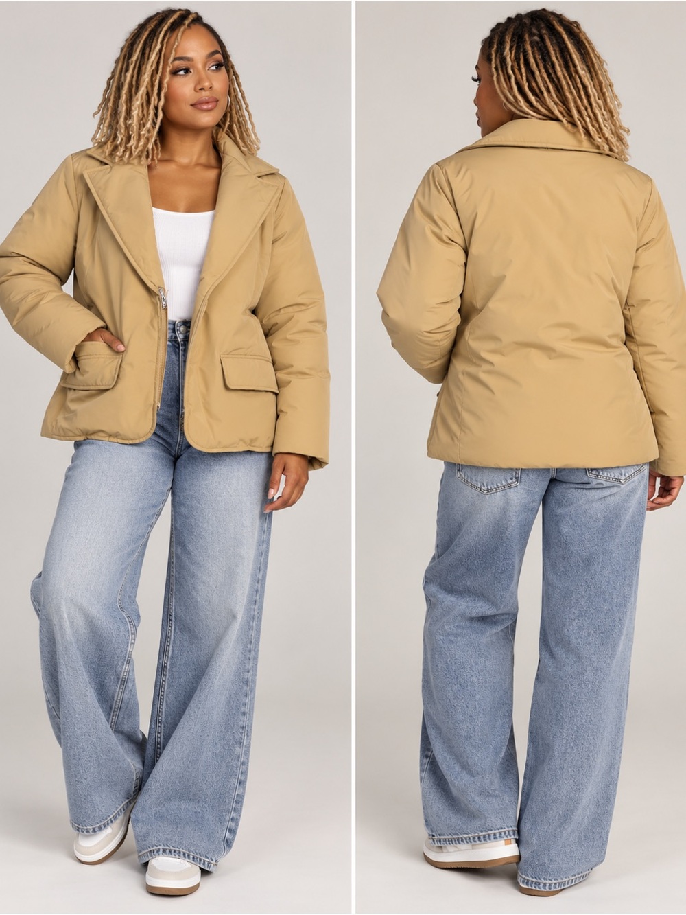 Polo Ralph Lauren Tan Puffer Jacket
